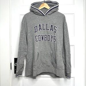 Vintage NFL Gray Dallas Cowboys Sweatshirt Hoodie